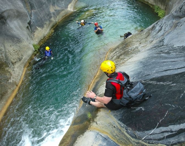  Canyoning-Ausflug 